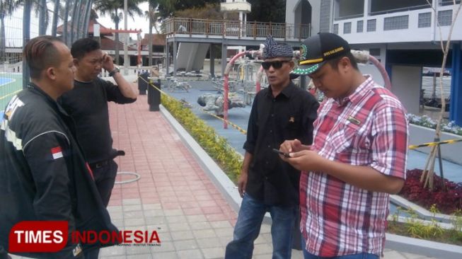 Revitalisasi Alun-alun dan Terminal Cicalengka Tinggal Tahap Finishing
