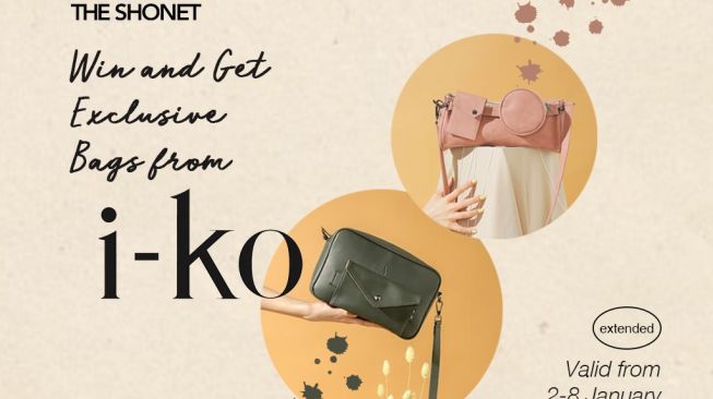 Sempurnakan OOTD dengan Tas Trendi dari I-KO, Begini Cara Mendapatkannya