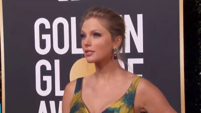 Jadi Gaun Terbaik, Taylor Swift Tampil Memesona di Golden Globes 2020