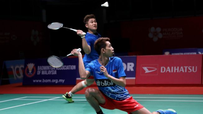 Wahyu / Ade Ditekuk Unggulan Keempat Malaysia Masters 2020