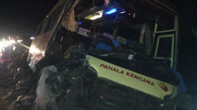 Bus Pahala Kencana Seruduk Truk di Tol Cipali, Sopir dan Kernet Tewas