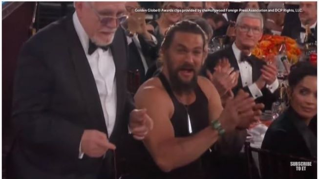 Jason Momoa. (Youtube/@Entertainment Tonight)