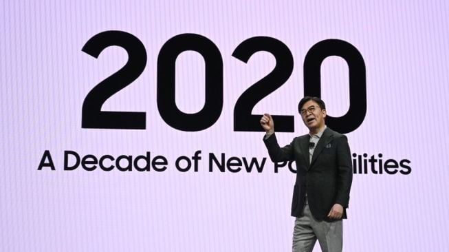 Samsung Perkenalkan SelfieType, Keyboard Virtual Berbasis AI di CES 2020