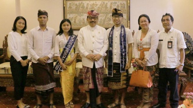 Wagub Berikan Dukungan Duta Bali di Pemilihan Putra Putri Wisata