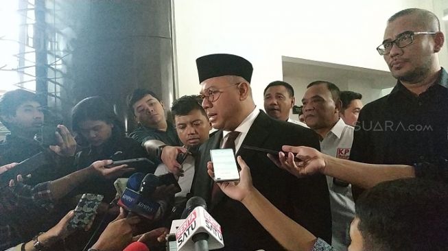 Wahyu Setiawan Ditangkap KPK, KPU Gelar Rapat Pleno Tertutup