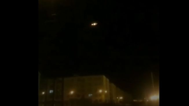 Video pesawat Ukraina diduga ditembak rudal Iran (dok The New York Times)