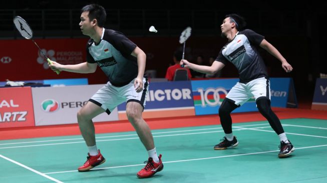 Hadapi Jawara Korea Masters, Hendra / Ahsan Minimalisir Kesalahan