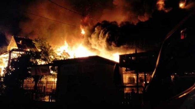 Innalilahi, Kebakaran 7 Rumah di Soppeng Dua Orang Tewas Terpanggang