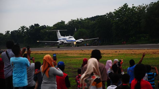 Bandara Ngloram Blora Resmi Beroperasi, Ganjar: Sudah Jadi Mimpi Sejak Tahun 1971