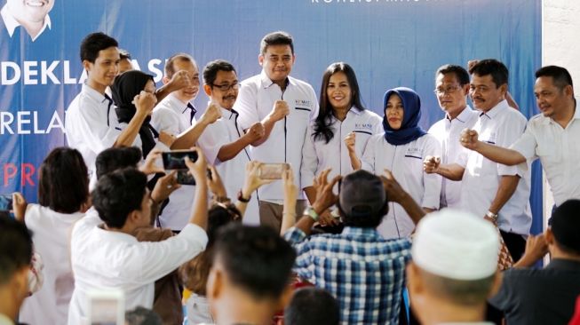 Mantap Maju Pilkada Medan 2020, Mantu Jokowi Mulai Galang Dukungan