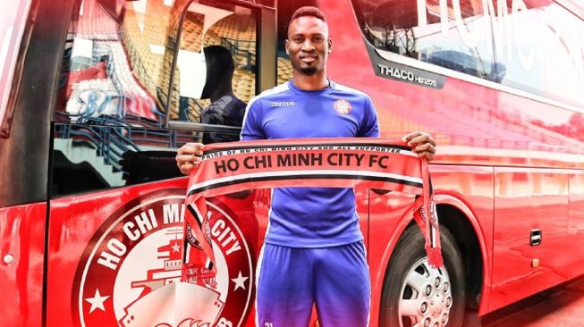 Dilepas PSM Makassar, Amido Balde Resmi Direkrut Runner-up Liga Vietnam