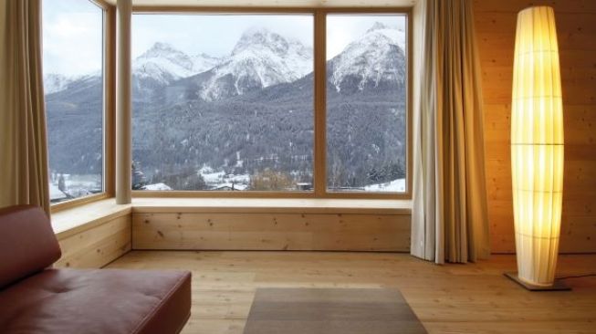 Scuol, Swiss. (Booking.com)