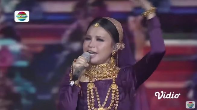 Penampilan Rossa di Konser Raya 25 Tahun Indosiar. [YouTube]