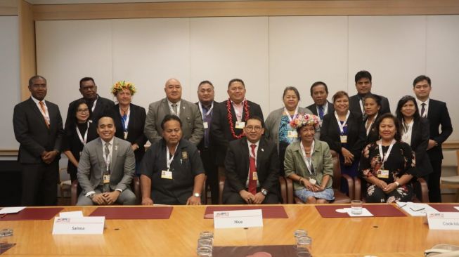 Perkuat Hubungan Parlemen, DPR Bertemu dengan Negara-negara Pasifik