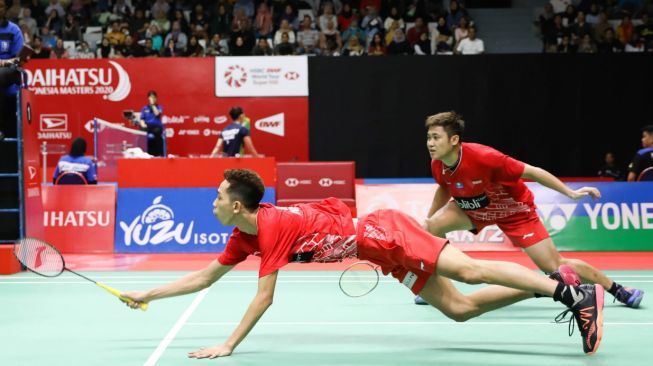 Indonesia Masters 2020: Wahyu / Ade Akui Banyak Salah Lawan Ganda Malaysia