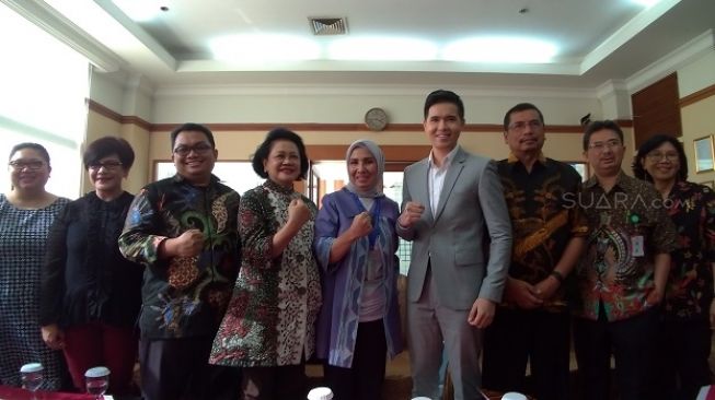 Dokter-dokter menolak peredaran rokok elektrik di Indonesia. (Suara.com/Reza Sulaiman)
