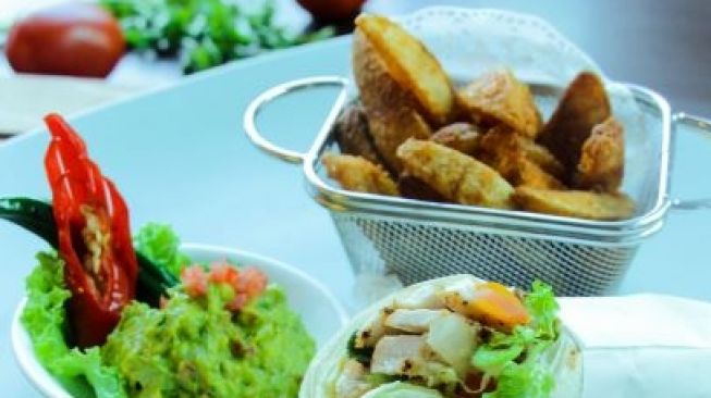 Fajitas Chiken Cafe Sirih. (Suara.com/Silfa Humairah)