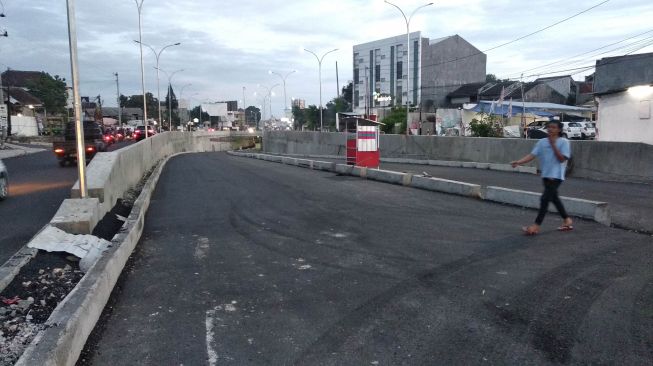 Masa Uji Coba, Underpass Kentungan Sudah Dibuka