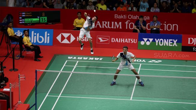 Hendra / Ahsan Kaya Pengalaman, Fajar / Rian Tak Boleh Kalah Start