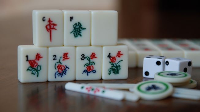 Ilustrasi permainan mahjong (Pixabay/iirliinnaa)