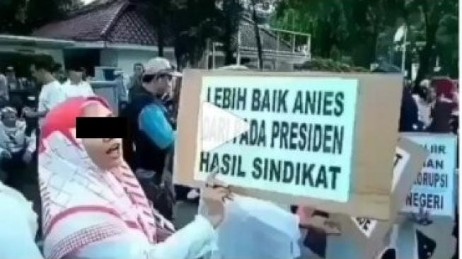 Pembela Anies yang Sindir 'Presiden Hasil Sindikat' Diduga Guru di Jakarta