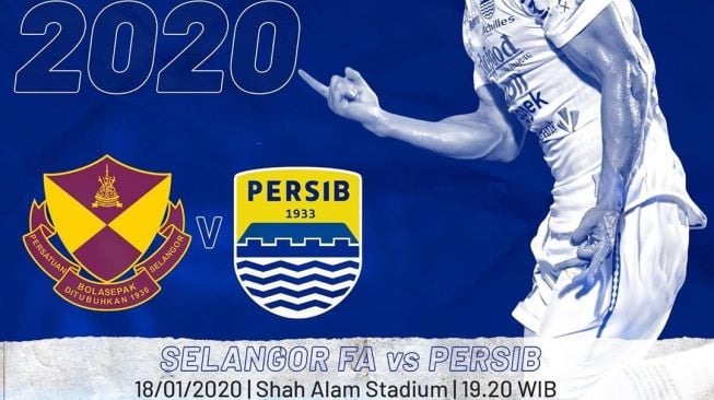 Link Live Streaming Persib Bandung Vs Selangor FA