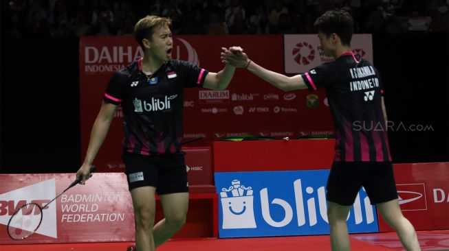 Piala Sudirman 2021: Marcus/Kevin Ditaklukkan Pasangan Malaysia