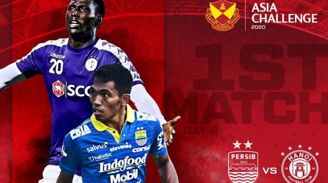 Link Live Streaming Persib Bandung vs Hanoi FC, Asia Challenge Cup 2020