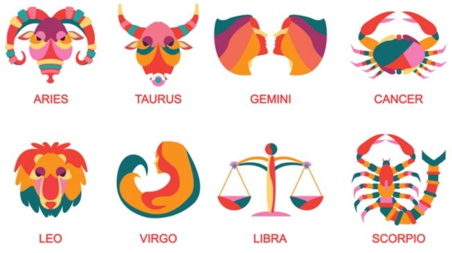 Ilustrasi zodiak, horoskop, astrologi. (Shutterstock)