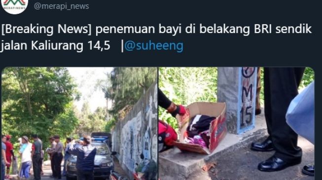 Bayi Dalam Kardus yang Gegerkan Warga Ngemplak Kini Dirawat Dinsos DIY