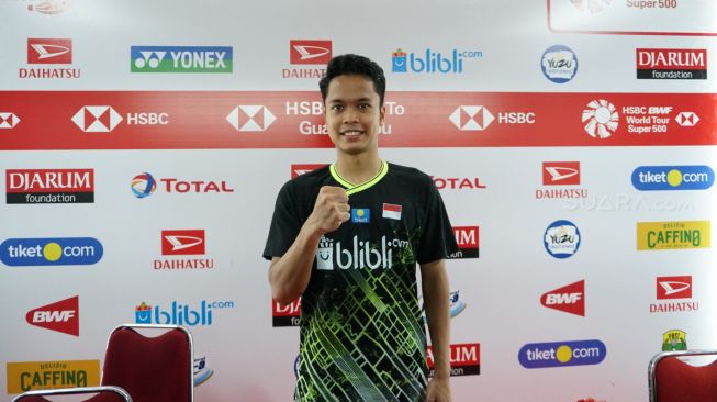 Juara Indonesia Masters 2020, Anthony Ginting: Kado untuk Mama