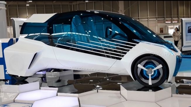 Prototipe mobil hidrogen. (Suara.com/Vania)
