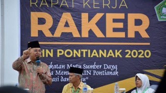 Buka Raker, Rektor IAIN Pontianak Launcing Tiga Program Prioritas