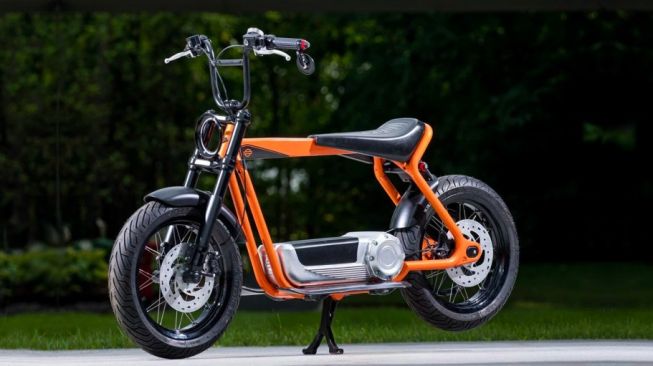 Ini Penampakan Harley-Davidson Skuter Listrik, Imut nan Menggemaskan