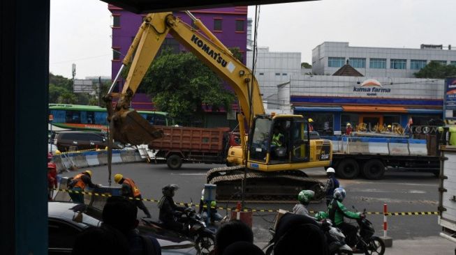 Proyek Underpass Senen Dimulai, Ini Jalan yang Ditutup