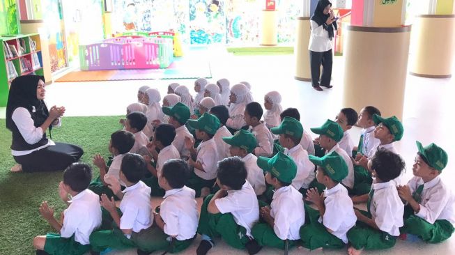 Musim Sekolah, Kids Library Tetap Jadi Tempat Wisata Edukatif