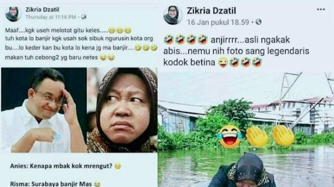 Usai Sebut Wali Kota Risma Kodok Betina, Akun Zikria Dzatil Tak Lagi Aktif