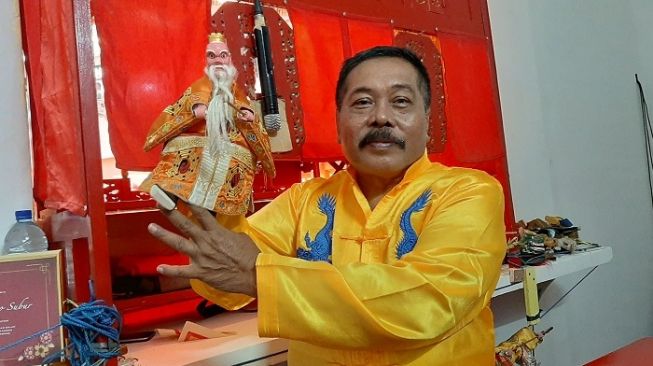 Unik, 5 Ritual Sebelum Pementasan Wayang Potehi Saat Imlek