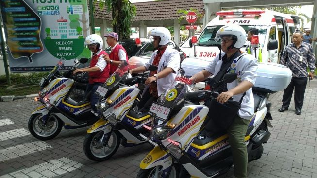 Tanggap Atasi Stroke, RSUP Dr Sardjito Siapkan Ambulans Sepeda Motor