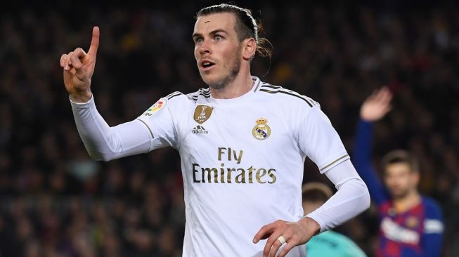 Winger Real Madrid, Gareth Bale. [Josep LAGO / AFP]