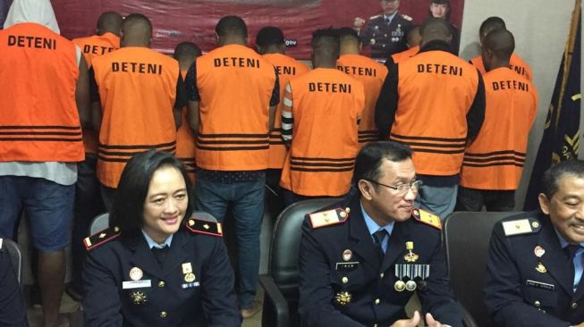 10 WNA Tanpa Paspor Diamankan Kantor Imigrasi Tangerang