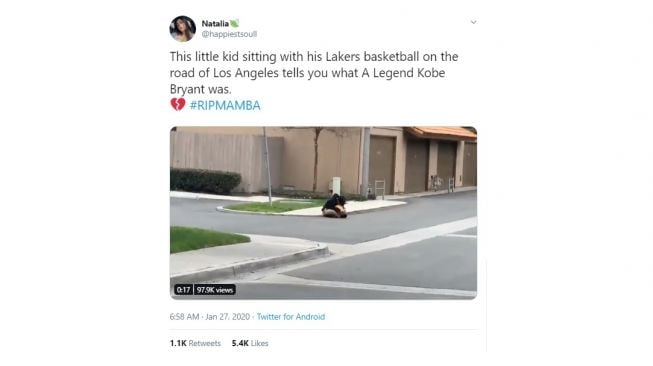 Postingan #RIPMamba. [Twitter]