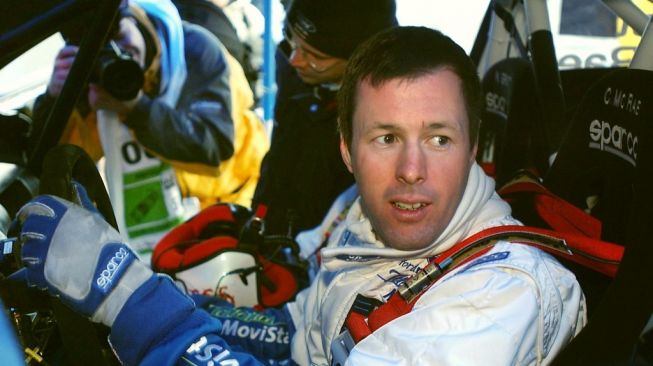 Juara dunia reli 1995, Colin McRae. [AFP/Pascal Guyot]