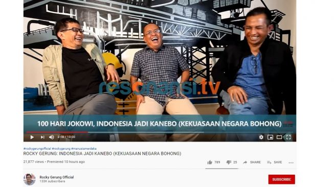 Alasan Satpol PP Tak Bubarkan Deklarasi KAMI Bikinan Rocky Gerung Cs