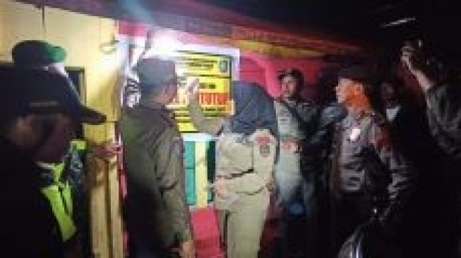 Tempat Karaoke Berkedok Warung Minuman Diamankan Pol PP Limapuluh Kota