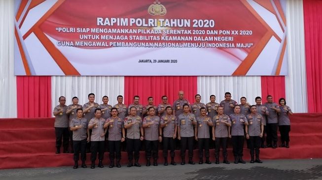 Amankan Agenda Nasional 2020, Polri Gelar Rapat Pimpinan di PTIK