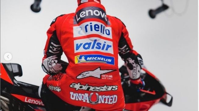 Undaunted, julukan baru Dovizioso di musim MotoGP 2020 (Instagram/andreadovizioso)