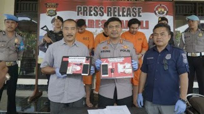 Operasi Antik 2020, Polres Bangli Tangkap Tiga Pelaku Narkoba