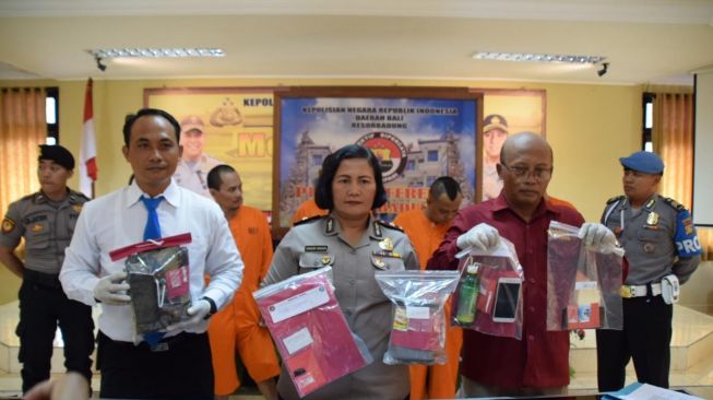 Polres Badung Ringkus Lima Pelaku Narkoba