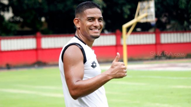 Gelandang serang Bhayangkara FC, Renan Silva. [Suara.com / Adie PRASETYO NUGRAHA]